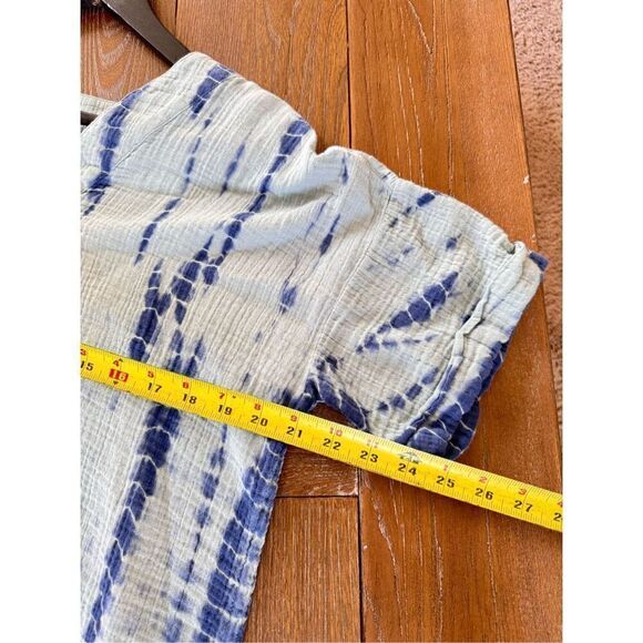 Pure J. Jill Tie Dye Cotton V Neck Pullover Blouse Women’s Size Small Petite - Picture 7 of 8